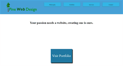 Desktop Screenshot of pinewebdesign.com